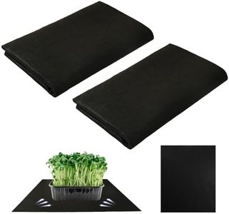 ECcandiedhaws 2Pack Automatic Plant Watering Mat 47.2"x39.4" Capillary Mat for Plants Watering Mat Automatic Watering System for Potted Plants 3mm Thick Self Watering Mat for Greenhouse Indoor Plants