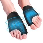 Foot Ice Pack Wrap Gout Big Toe Cold Pack for Bunion Pain Relief,Flexible Cold Therapy Compress for Arthritic Toes & Fingers,Reusable Gel Ice Pack for Swelling,Sprained,Bruises,Post-Surgery Recovery