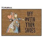 Hurdorak Doormat Off with Your Shoe
