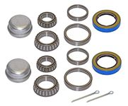 Pair Of Trailer Bearing Repair Kits For 1-3/8 Inch to 1-1/16 Inch Tapered Spindles