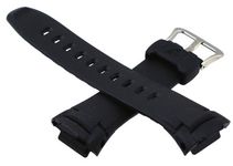 Casio Genuine Replacement Strap for G Shock Watch Model - GW-530 GW-500, Black, Modern