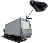 Dolphin Automotive Rearview Van Lorry Parking Reversing Camera Inc Guidelines Shark Fin Design (Camera Only)