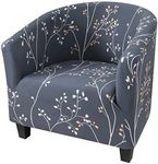 Club Chair Slipcover Tub Chair Cover Stretch Armchair Covers Sofa Cover Furniture Protector for Living Room (04)