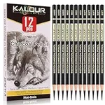 KALOUR Professional Charcoal Pencil