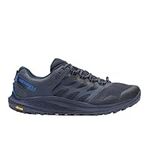 Merrell Men's Nova 3 Gore-Tex Trail Running Shoe, Sea/Navy, 14 M US