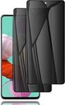 Hkess 2 x Anti-Spy Tempered Glass Screen Protector with Samsung Galaxy Note 10 Plus – 9H Hardness Protection Film, 3D Privacy Screen Protector