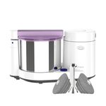Ultra Micro 1.75 Litre Table Top Wet Grinder - White| Fast Grinding Conical Stones, 85W Power & 5 Years Warranty | AISI 304 Food-Grade SS Multi Utility Cylindrical Type Drum, Get Rust-Free Batter