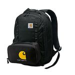 Carhartt Unisex's Cargo Series Medium Backpack and Hook-N-Haul Insulated 3-Can Cooler, Black, M