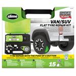 Slime 50159 Flat Tyre Repair Kit, Smart Repair Ultra, All-in-one Solution, Repairs and Inflates, Truck/SUV, 15 Min Fix