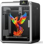 Creality K2 Pro (A) 3D Printer, Support Multicolor Printing Needs CFS, 600mm/s Max High-Speed, Dual AI Camera, Fully Assembled Auto Leveling, 300x300x300mm Large Print Volume, for Pros & Hobbyists