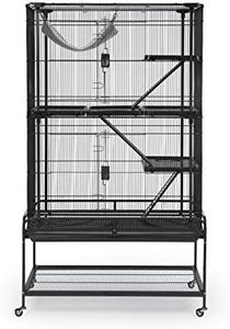 Prevue Pet Products Deluxe Critter Cage 484B, Black