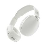 Skullcandy Hesh 360 Wireless Over-Ear Bluetooth Headphones, Up to 100 Hours Battery, Noise Isolating Fit, Flat-Folding Collapsible Design, Microphone iPhone Android - Bone