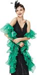 BABEYOND Chandelle Boa Vinatge Boa - 200g 6.5ft Gatsby Organza Boa 1920s Flapper Accessories