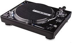 Reloop AMS-RP-8000 RP-8000 Advanced Hybrid Torque Turntable with Upper-Torque Direct Drive, Black