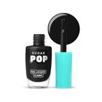 SUGAR POP Nail Lacquer 21 Black Berry (Black) | Dries In 45 Seconds | Chip-Resistant | Glossy Finish | High Shine | Nail Polish For Women, 10 ml