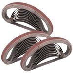 STEBRUAM Sanding Belt 10 x 330 mm,30PCS 60 Grit Belt Sander Belts