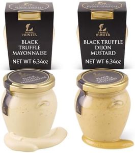TruffleHunter, Black Truffle Mustard & Mayonnaise Duo - 2 x 6.34 Oz