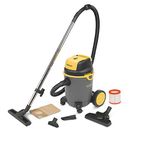 STANLEY lightweight SXVC20PE Wet&Dry Vacuum Cleaner, Black/Yellow, 20 L-Power Tool Socket
