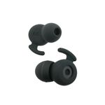 serenesound RAVE High Fidelity Earplugs Made for Raving – Premium Noise Reduction for EDM Festivals, Raves, Concerts, Nightclubs and More (Black)