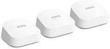 Amazon eero 7 dual-band mesh Wi-Fi 7 router (newest model) – Supports internet plans up to 2.5 Gbps, Coverage up to 560 m², 3-pack