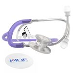 MDF® Dual Head Lightweight Stethoscope - Translucent Purple (MDF747I-CH)