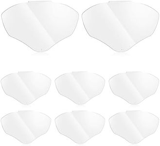 Feekoon Face Shield Replacement Lens Compatible with S8555, Compatible with Honeywell/Uvex S8500/S8510 Face Shield, Protective Safety Visor Replacement, with Clear Polycarbonate, Anti-Fog (8 Pack)