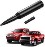KitsPro 50 Cal Antenna for 1995-2015 Toyota Tacoma, 2014-2019 Tundra, 2006-2014 Toyota FJ Cruiser, Matte Black Short Truck Radio Antenna