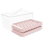Miaowoof Round Ice Cube Tray with L