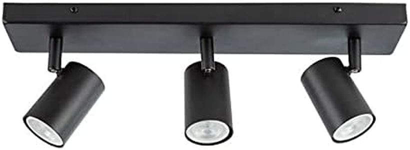 Livarno Lux Smart Ceiling Light (Black) Smart Home: automated Lighting System with Zigbee 3.0 Wireless Technology
