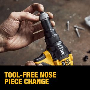 DEWALT 20V MAX XR Cordless Rivet Tool, 3/16” – Bare Tool