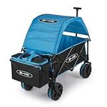 Micro Scooters | Micro Deluxe Wagon | Family Storage Trolley | Perfect for Camping Trips & Festivals | Black