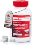 Timely- Extended Release Pain Relief - Acetaminophen Tablet 650MG 400 Count - Compare to Tylenol 8HR Arthritis Pain active ingredient - Temporarily Relieves Minor Aches and Pains and Reduces Fever