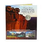 2010 Display National Parks and Sites Quarter Album Coin Holder United States