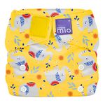 Bambino Mio, Miosolo Classic All-in-One Reusable Nappy, Eco Chemical Free Nappy (Elephant Stomp, One Size)