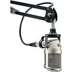 Neumann Bcm 705 - Dynamic XLR Microphone. Ideal for Broadcast, Podcast & Radio Studio Applications., Silver