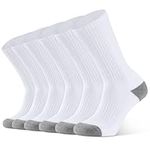 Closemate 6 Pairs Mens Cushion Crew