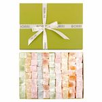 Dorri - Assorted Turkish Delight 1kg | Apple, Banana, Blueberry, Cherry, Lemon, Orange, Mango, Mint, Pineapple, Rose, Strawberry - Turkish Delight Gift Set, Premium Quality Lokum, Gluten Free