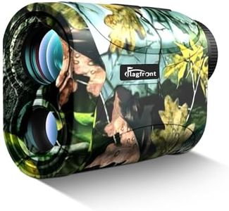Flagfront Range Finder for Hunting, 1200 Yards Laser Rangefinder with 6X Magnification,Speed/Angle/Distance Multifunctional Waterproof Rangefinder for Hunter