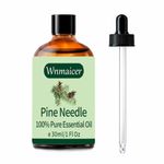 Pine Needle Essential Oil 30 mL- Pure Essential Oils-Premium Pine Needle Oil for Massage, Face, Skin & Diffuser and Aromatherapy 1 Oz