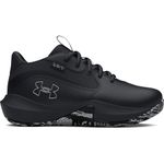 Under Armour Kids' Pre School Lockdown 7 Basketball Shoes, (004) Black/Black/Metallic Silver, 10.5 Toddler