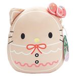 Squishmallows Original 8-Inch Hello Kitty Cookie - Official Jazwares Plush - Collectible Soft & Squishy Cat Sanrio Stuffed Animal Toy - Gift for Kids, Girls & Boys
