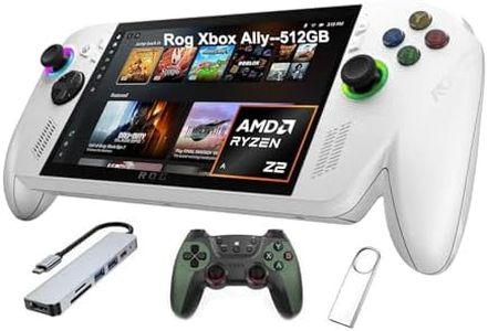 ASUS ROG Xbox Ally 7" FHD Gaming Handheld Console, 120Hz IPS LED Touch Screen, AMD Ryzen Z2 A Processor, 16GB, Windows 11, with GSF 3-in-1 Kit (16GB | 512GB SSD)