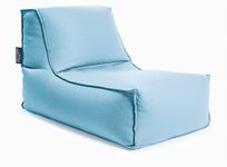 Gouchee Home Alpine Outdoor/Indoor Bean Bag Chair, Oceania - Lounger with Back Rest Filling Included, Sofa Chair for Patio and Outdoors, Beanbag Chair with Water-proof Fabric, X-Large