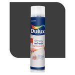 Dulux Simply Refresh Spray Paint | DIY, Quick Drying with Gloss finish for Metal, Wood, and Walls - 400ML (Black)