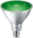 Philips Non-Dimmable 13.5W Green 40° PAR38 LED Bulb, Outdoor and Enclosed Fixture Rated