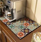 Cciphy Colorful Coffee Maker Mat fo