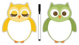 Nourish Magnetic Owl Whiteboard with Marker - 6x5 inches