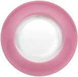 Godinger Blush Charger Plates, for Weddings, Parties, Anniversaries, Non Leaded Crystal, 13in