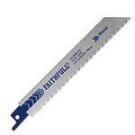 Faithfull SBS811H Sabre Saw Blades - Wood (Pack of 5)