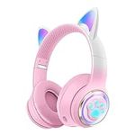 QearFun Cat Headphones for Girls Ki